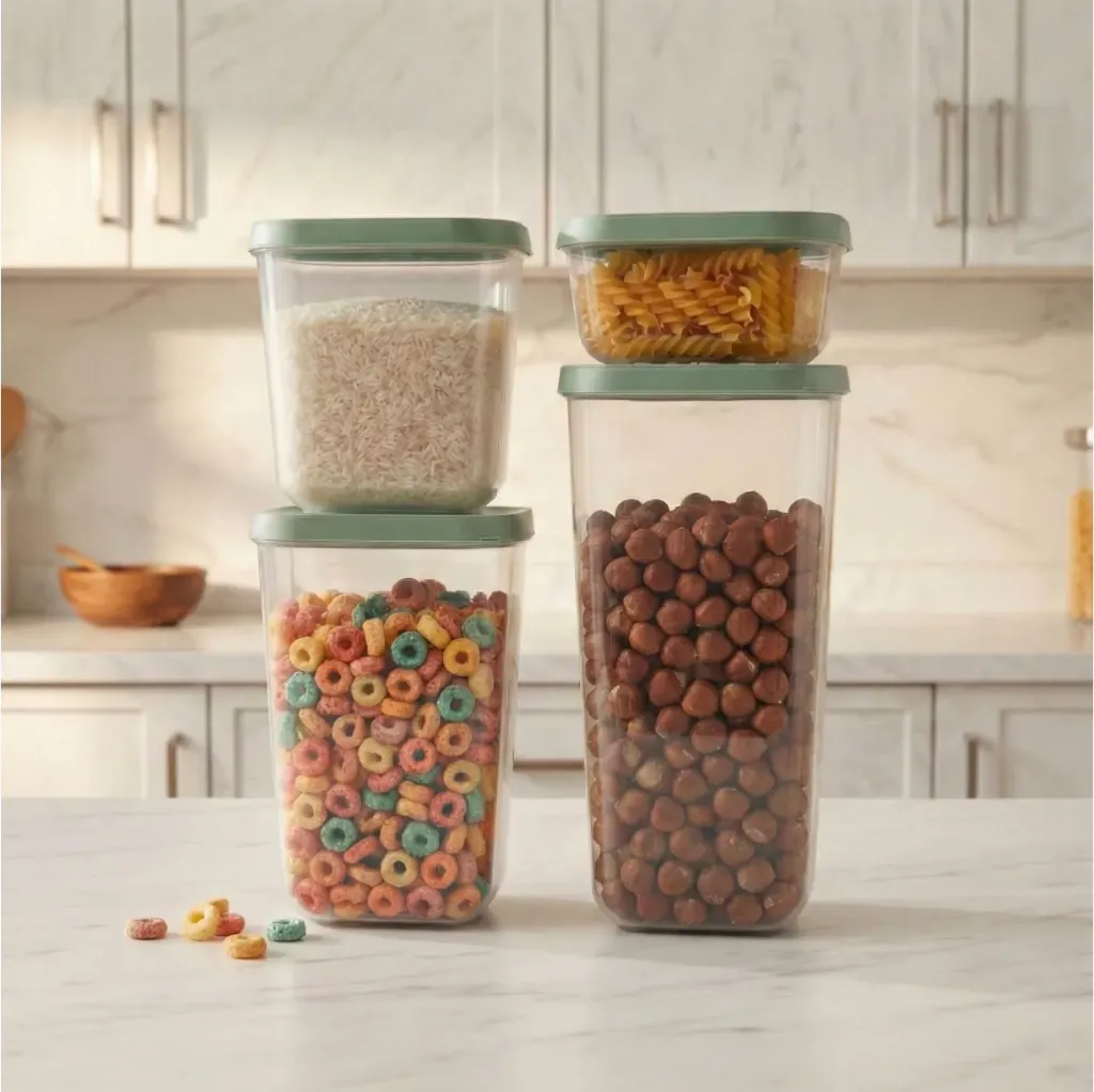 [F7002-5] Smart-Store Essential 4-piece Set (Sage Green)