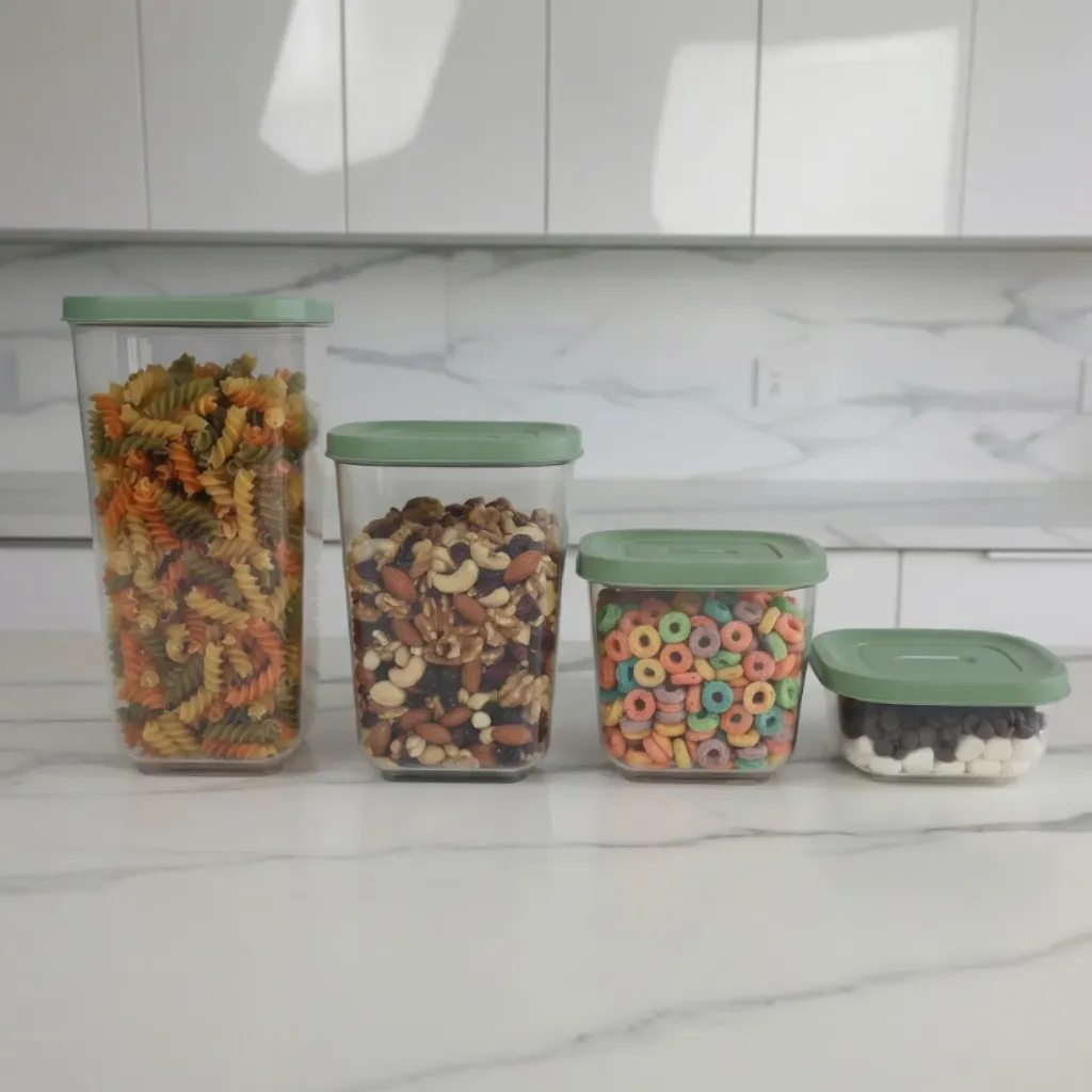 [F7002-5] Smart-Store Essential 4-piece Set (Sage Green)