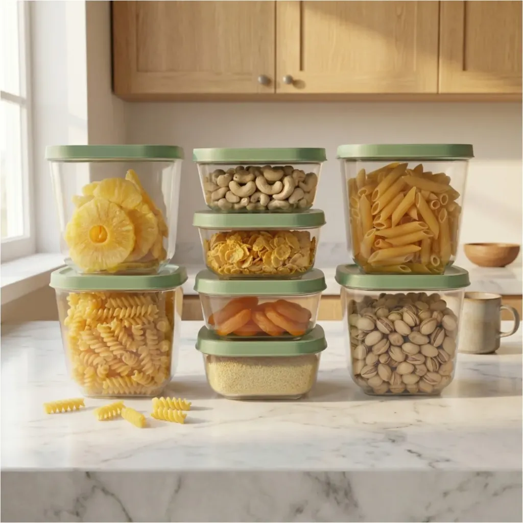 [F7002-13] Smart-Store Essential 8-piece Set (Sage Green)