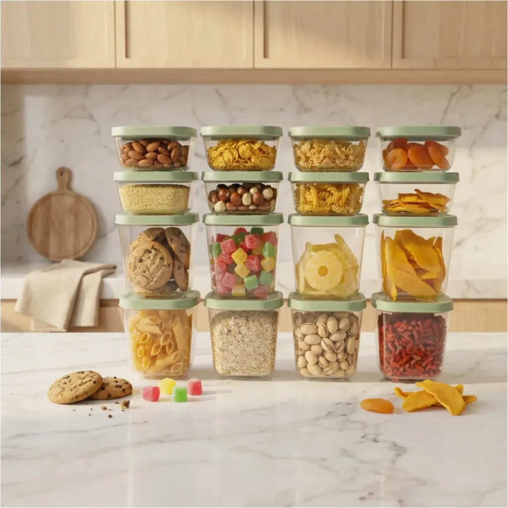 Smart-Store Plus 16-piece Set (Sage Green)
